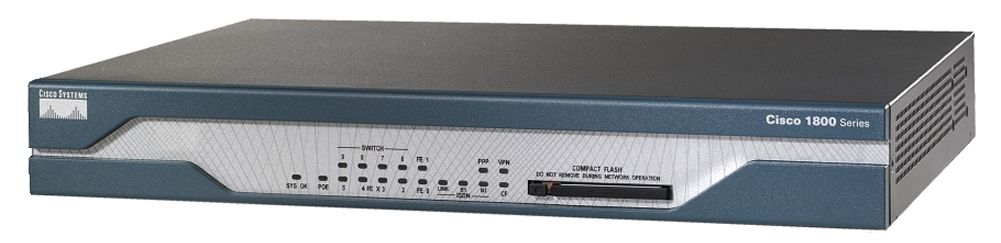 Product image of Cisco 1800 Series Integrated Services Routers