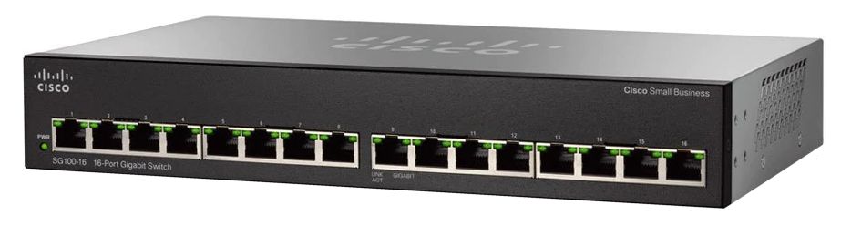 Product image of Cisco Small Business 110 Series Unmanaged Switches - SF110D-16HP