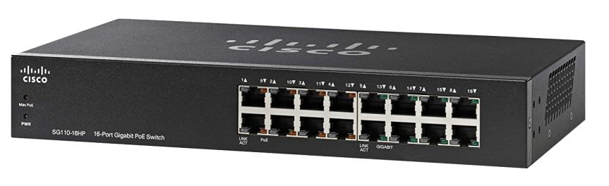 Product image of Cisco Small Business 110 Series Unmanaged Switches - SF110D-16HP