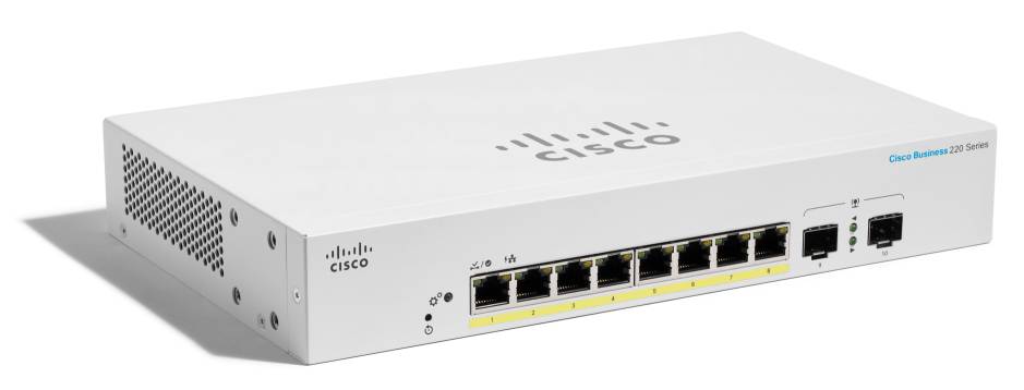 Product image of Cisco Business 220 Series Smart Switches