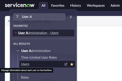 ServiceNOW Instance Admin User Addition