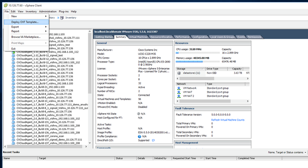 vSphere 用戶端