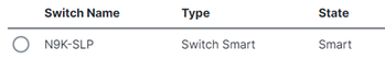 Switch N9K-SLP