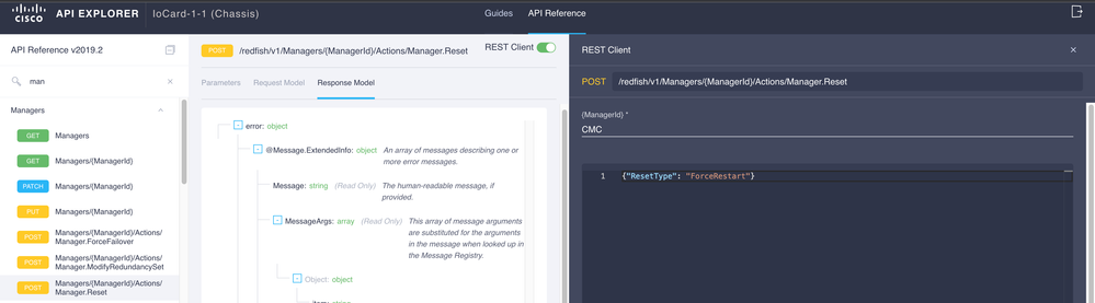 API Explorer Repurpose module