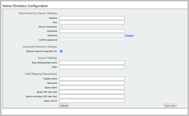 CMS LDAP-Integration - Active Directory-Konfiguration