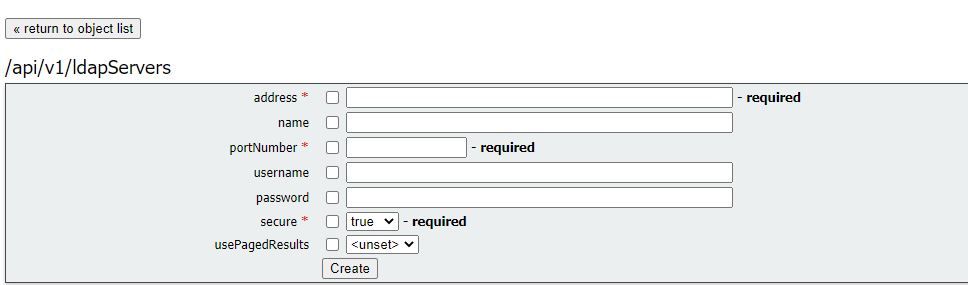 CMS LDAP-Integration - LDAP-Server-API