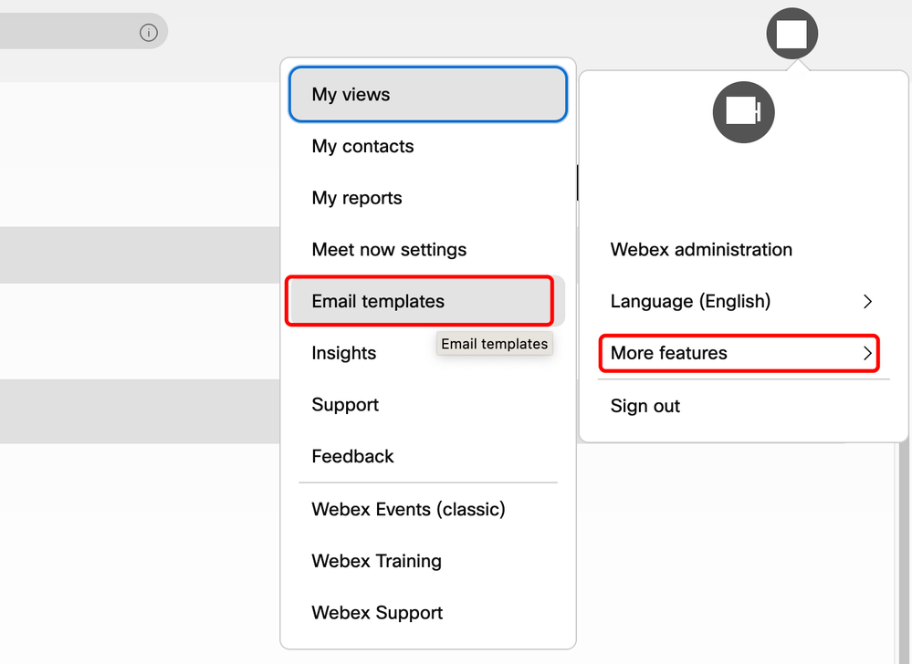 Webinar Site Level Navigation