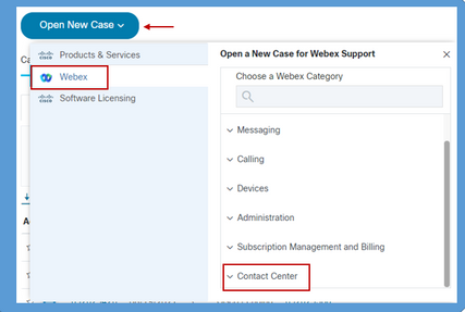 TAC WxCC Open cases steps