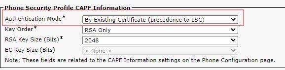 LSC by LSC Precedence