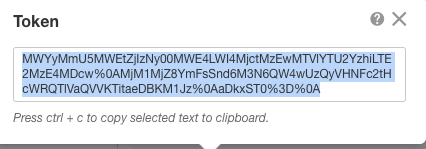 Copy Token