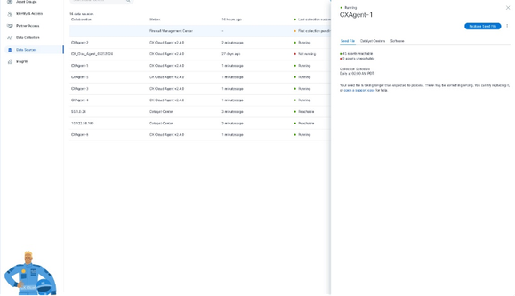 Data Sources Detail View