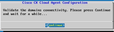 CX Cloud Agent Configuration