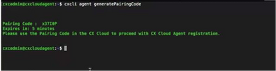 Generate Pairing Code CLI