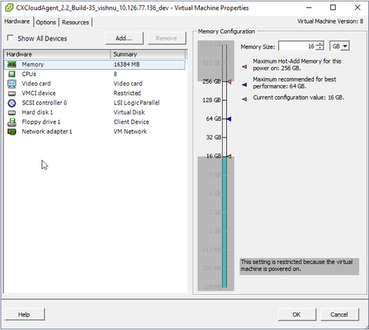 VM Properties