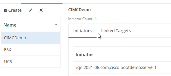 Configure Hyperflex for iSCSI - Link IG to Target