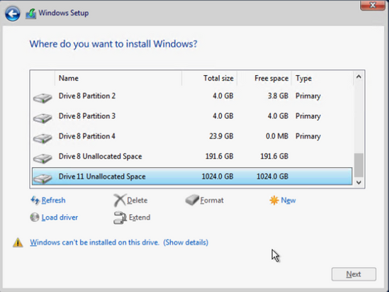 Boot from iscsi Target with MPIO - Windows setup