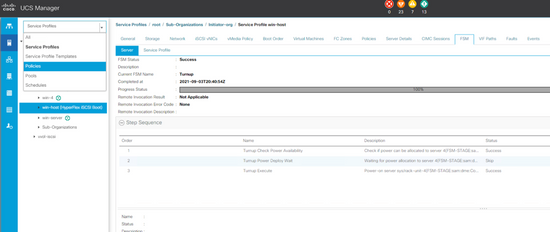 Boot from iscsi Target with MPIO - Choose service profile