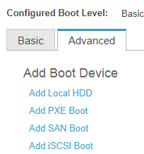 Configure CIMC - Add iScsi boot