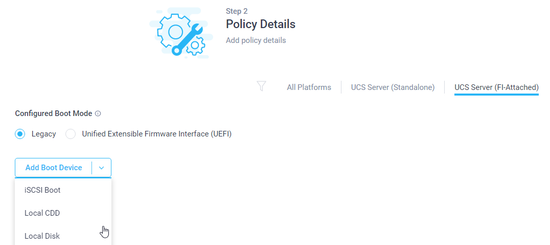 Configure IMM - Add boot device