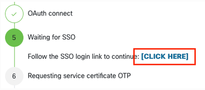 RADKit enrolment SSO login