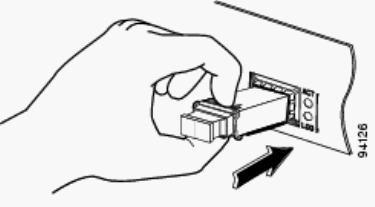 Insert SFP Transceiver