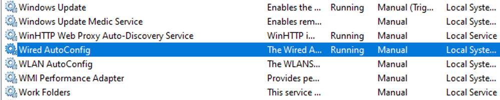 Servicio de configuración automática por cable