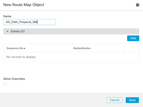 Add route map on SFMC