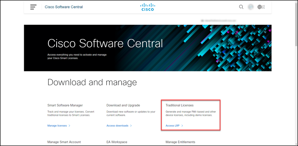 Resending licenses in LRP - Access LRP