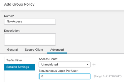 Add Address Pool for the Local Address Assignment