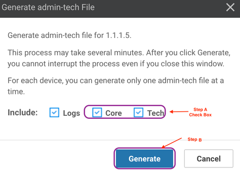 Generate an admin-tech