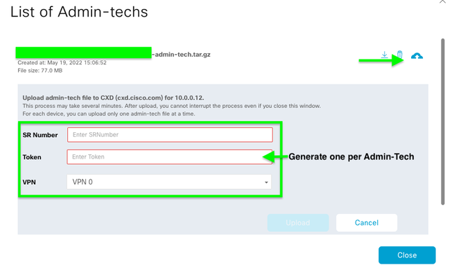 SRへのadmin-techのアップロード