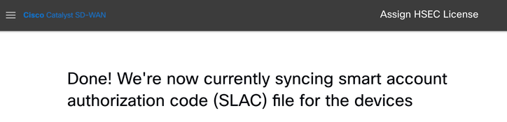 SLAC syncing