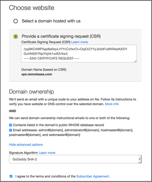 Domain Ownership