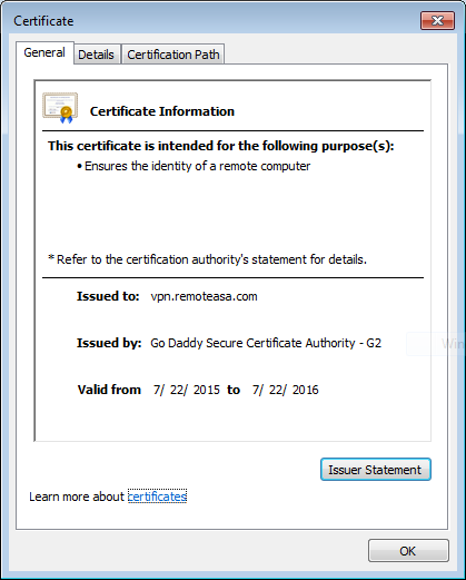 Verify Cert Browser