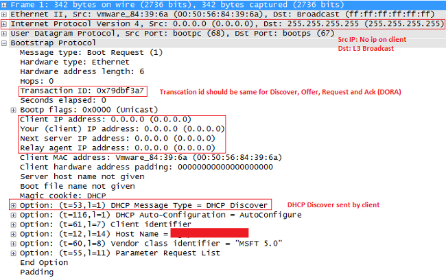 DHCP Relay with Packet Captures on the ASA Inside and Outside Interface