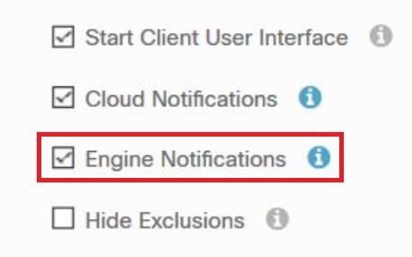 Engine Notifications