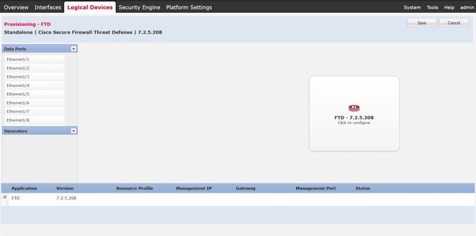 Logical Device Provisioning