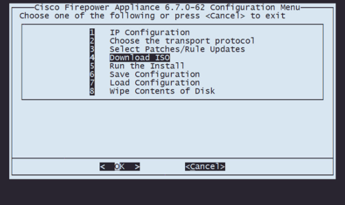 CLI dialog 20