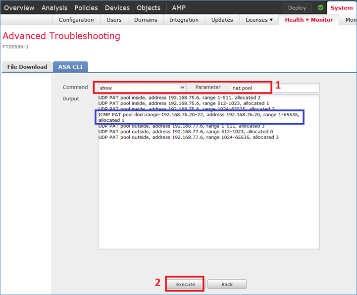 Troubleshooting  Avançado