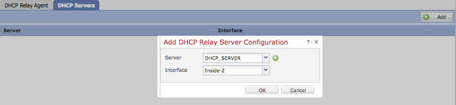 외부 DHCP 서버 구성