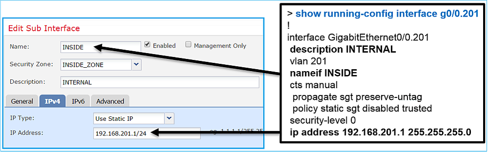 FMC GUI and FTD CLI Correlation