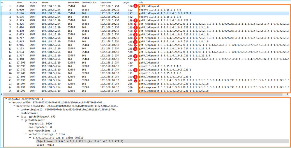 تم فك تشفير Wireshark_snmp_Decrypted