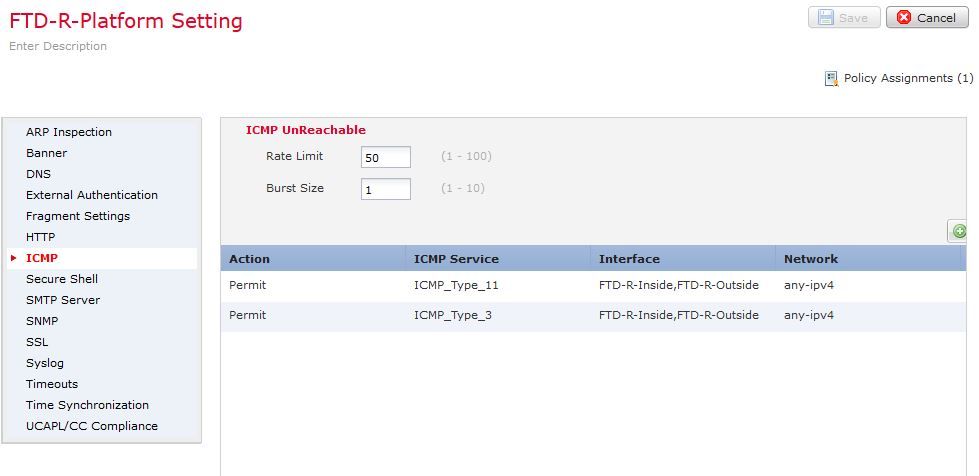 FTD-R-Platformの設定