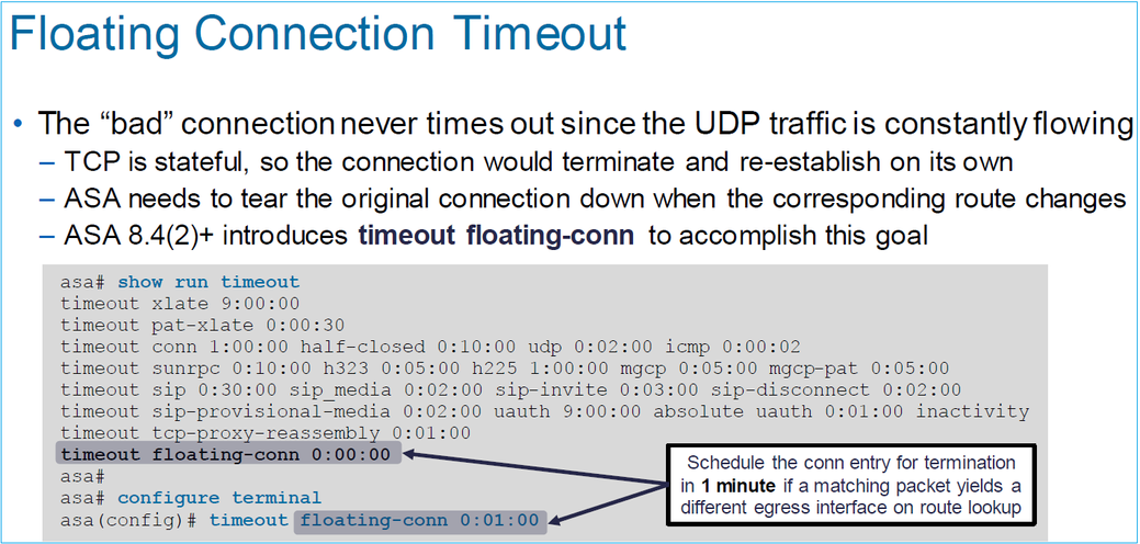 Instruções de Timeout de Conexão Flutuante