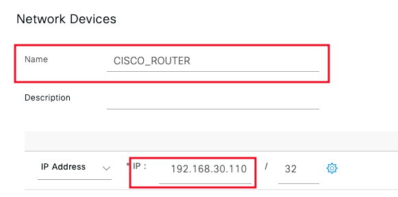 Name and IP Address