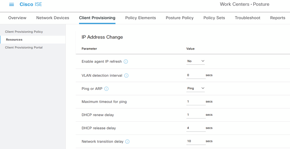 Posture State Synchronization Failes with Alarm on ISE