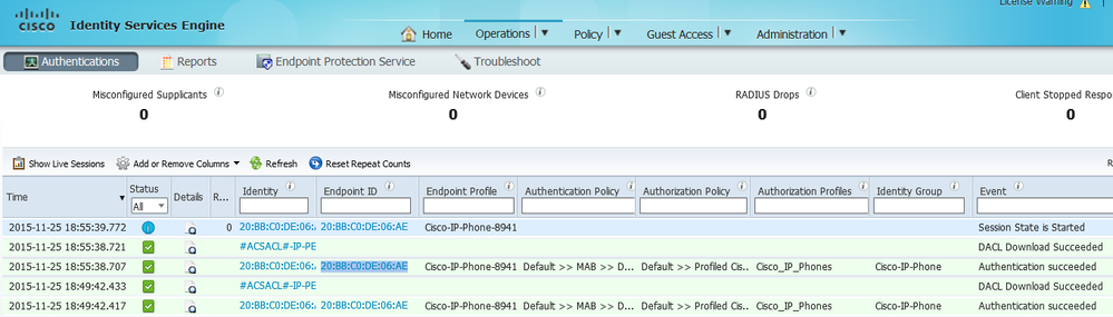 Second Auth Log