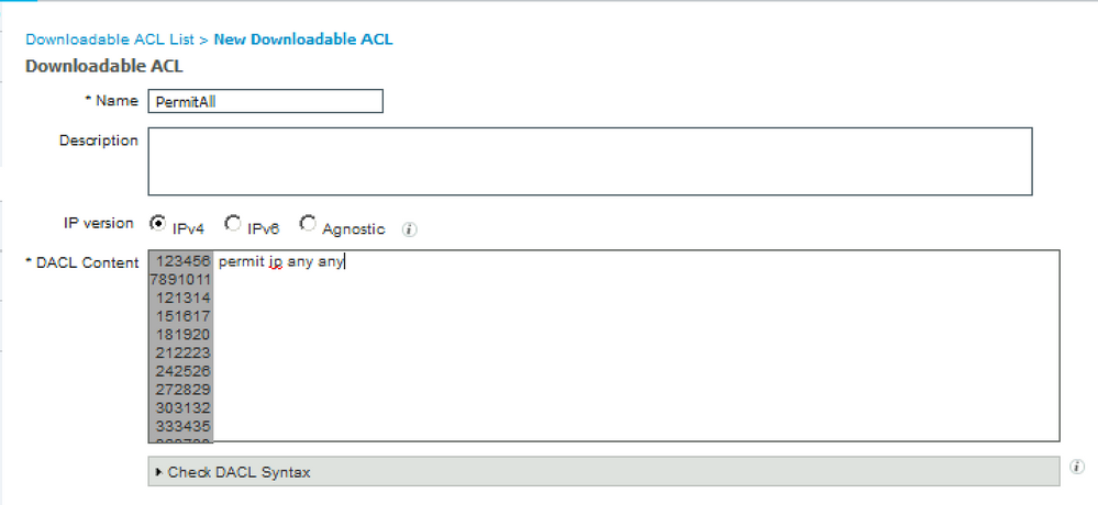 ISE configuration - Create three Authorization Profiles