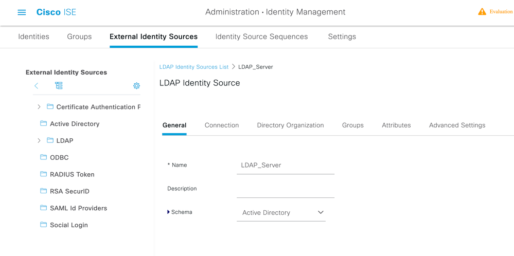 LDAP 컨피그레이션 1