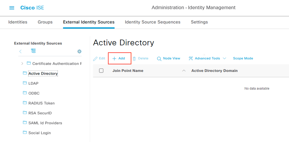 Cisco ISE on AWS - ISE AD. Join